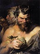 Peter Paul Rubens Two Satyrs Spain oil painting artist